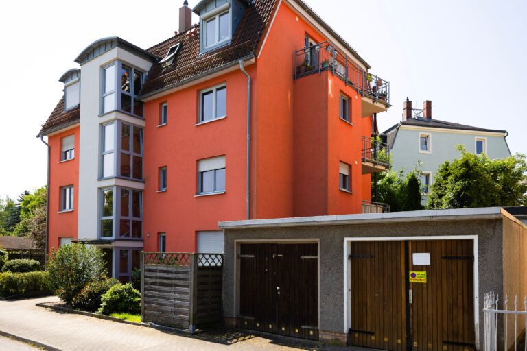 Außenaufnahme einer Bestandswohnung in Dresden