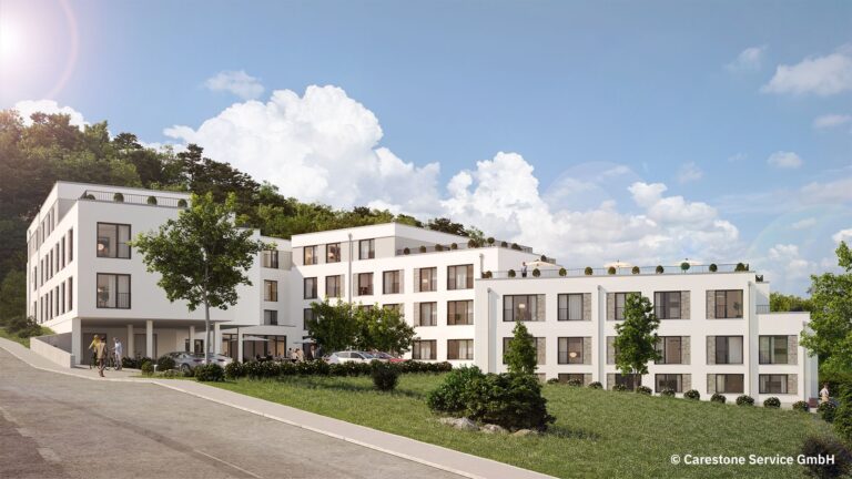 Außenaufnahme einer Pflegeimmobilie in Salzgitter